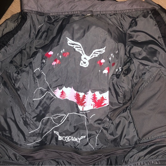 Salomon ladies winter snow ski down filled coat size large - Picture 9 of 9